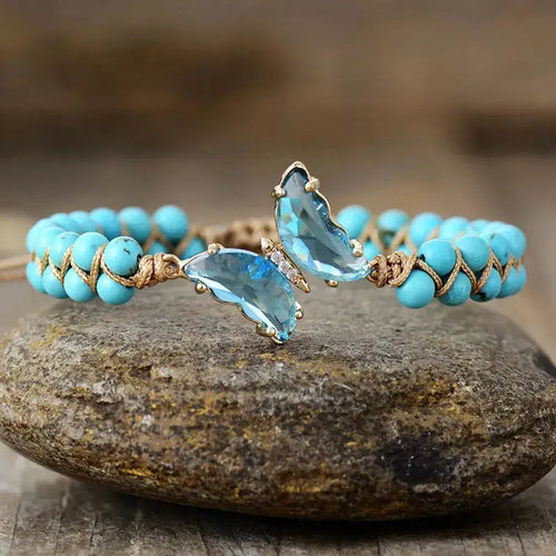 Turquoise Crystal bracelet