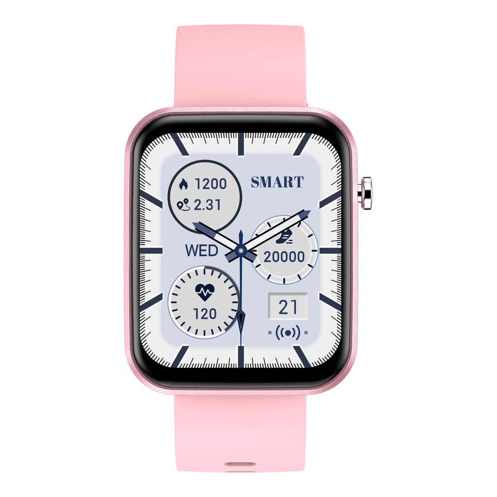 Advanced smartwatch with three bands and activity and wellness tracking 