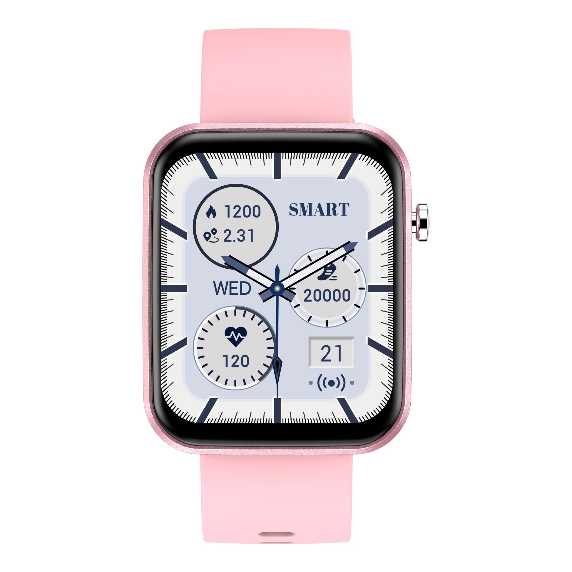 Montre connectée avancée avec trois bracelets et suivi d'activité et de bien-être