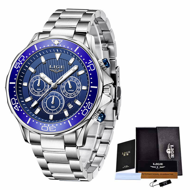 Montre à quartz multifonction