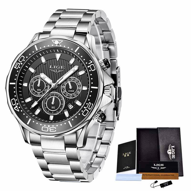 Montre à quartz multifonction