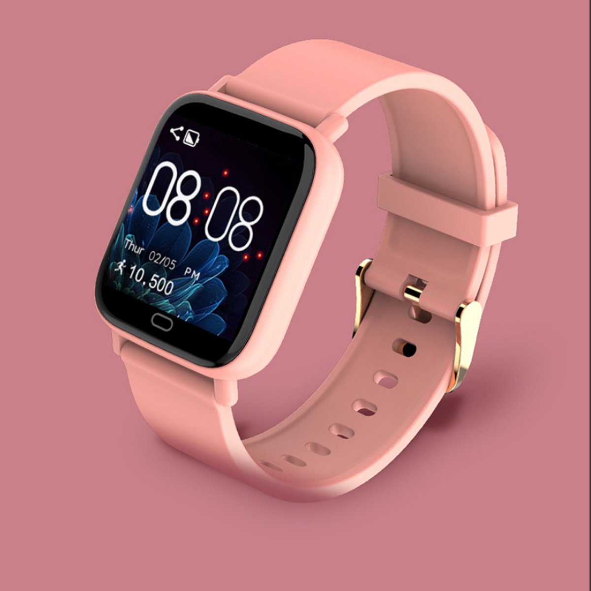 Montre connectée multifonction Smart Fit, moniteur et tracker