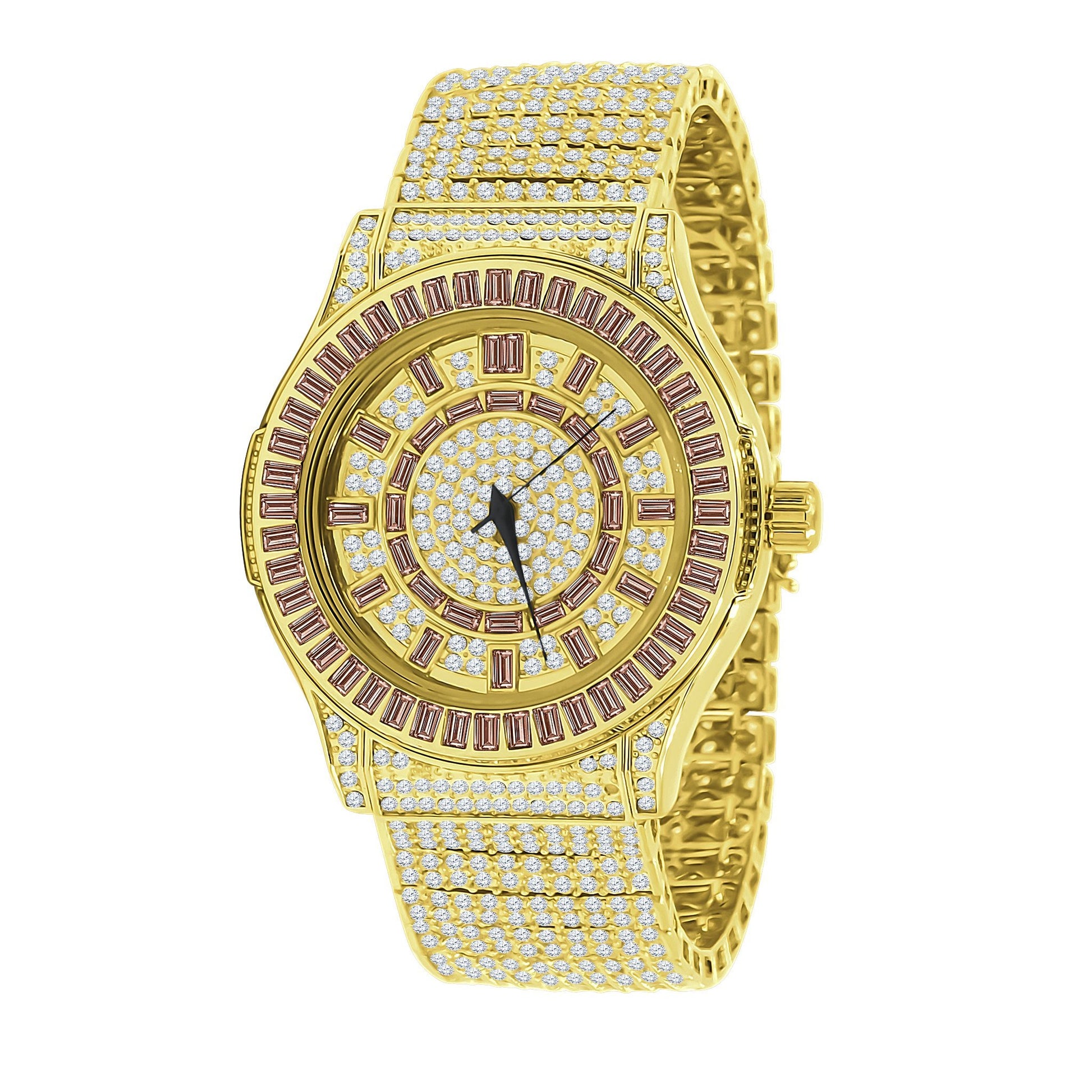 Montre GALLANT en acier avec zircone cubique |