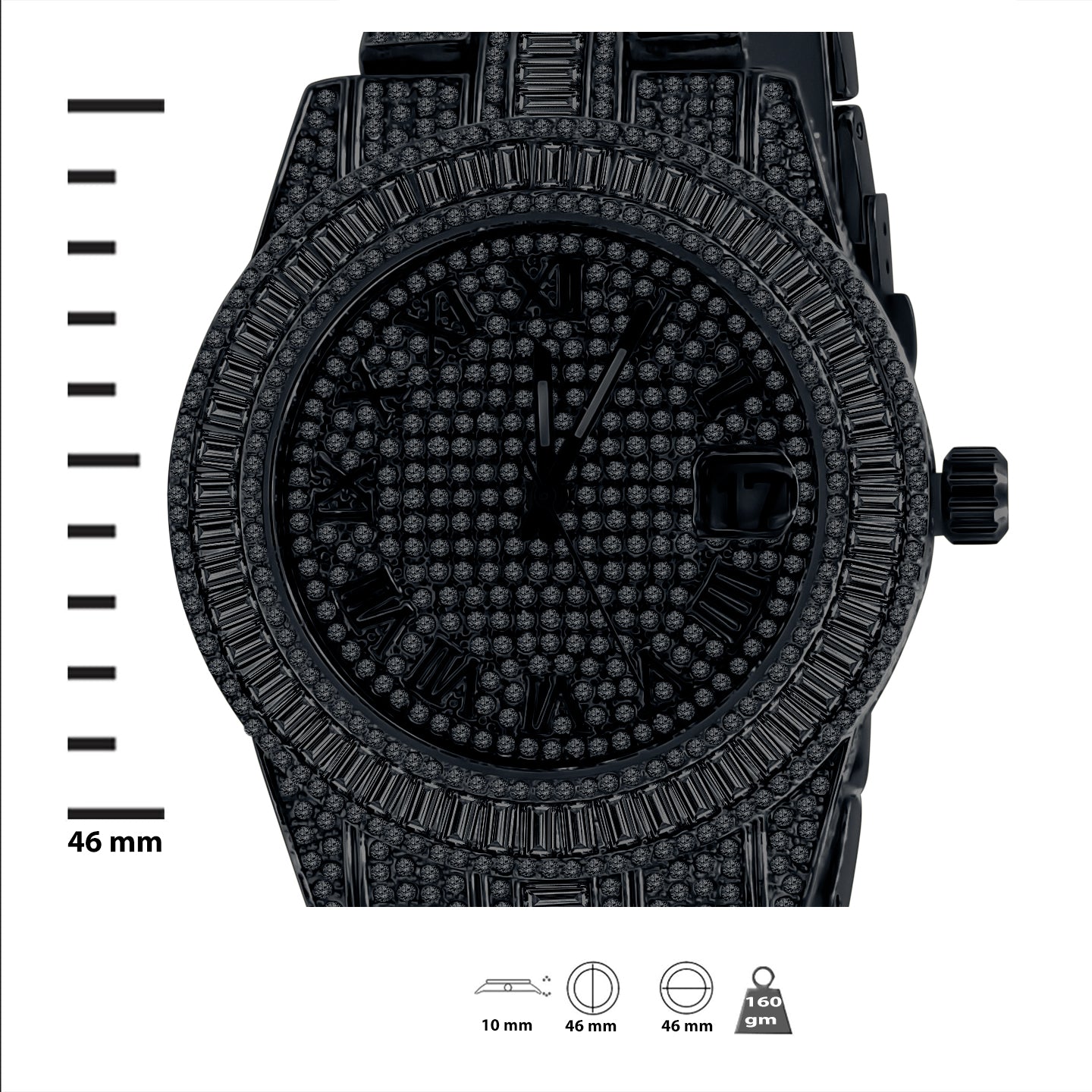 Coffret à montres OYSTER CRYSTAL STONES