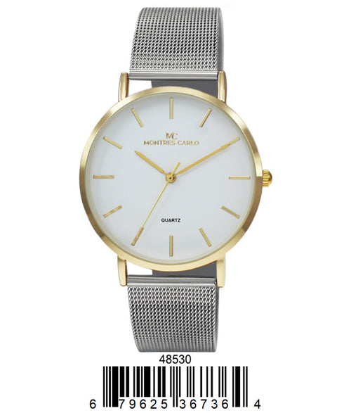 Montre à bracelet en maille