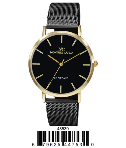 Montre à bracelet en maille
