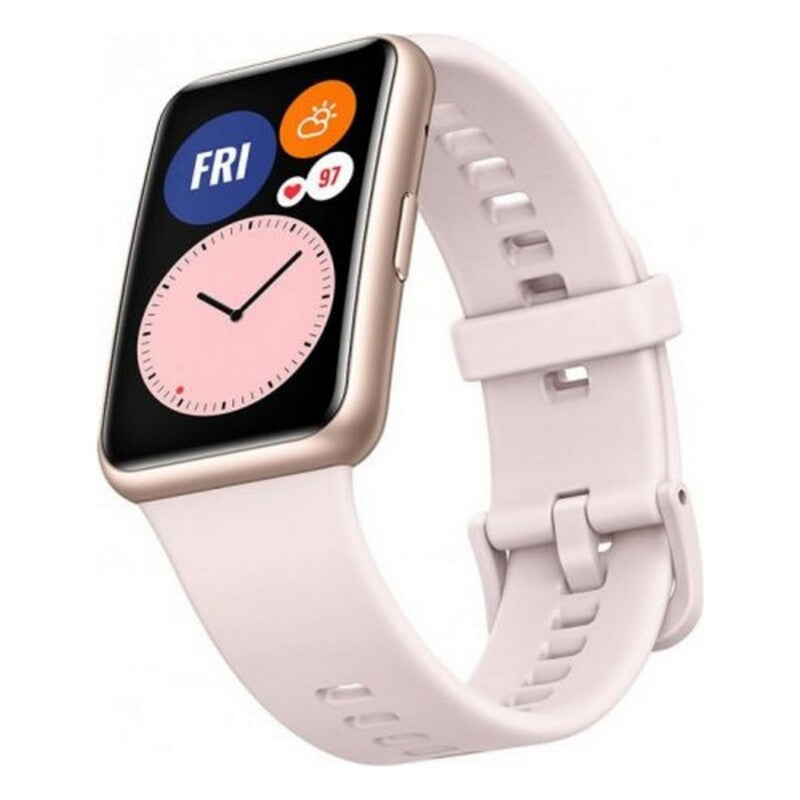 Montre connectée Huawei Fit 5 avec écran de 1,64" rose