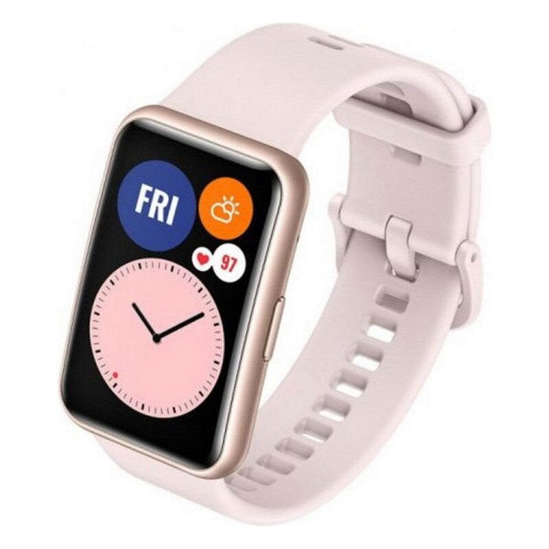 Montre connectée Huawei Fit 5 avec écran de 1,64" rose