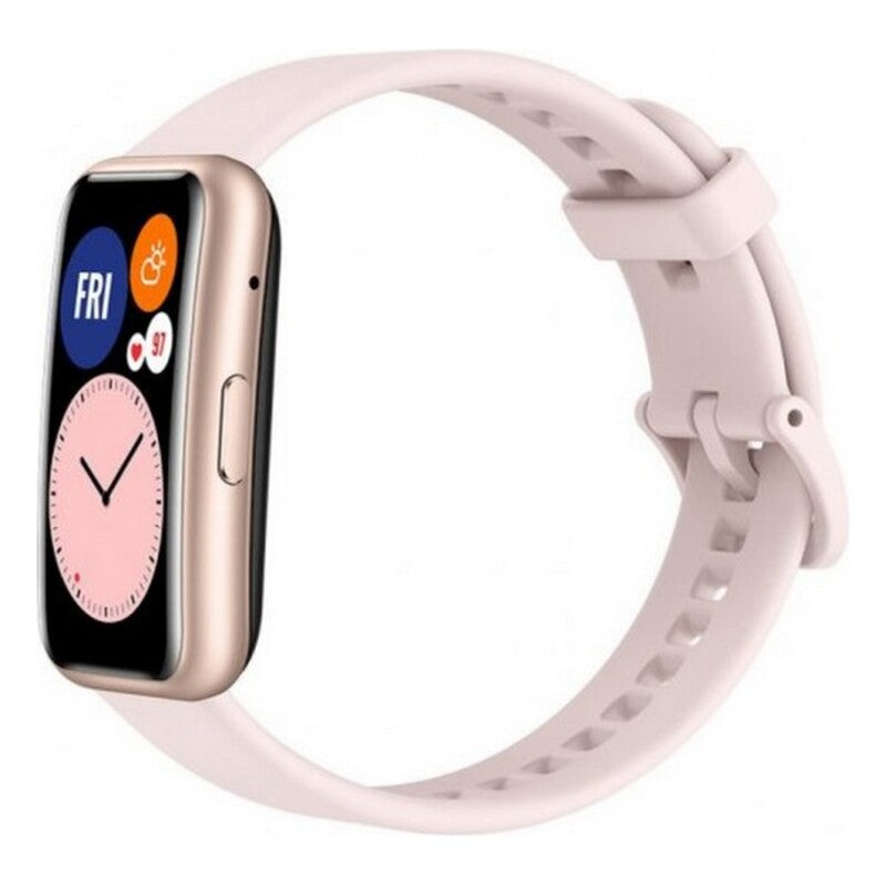 Montre connectée Huawei Fit 5 avec écran de 1,64" rose