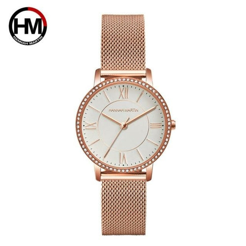 Montres pour femmes en diamant, quartz japonais