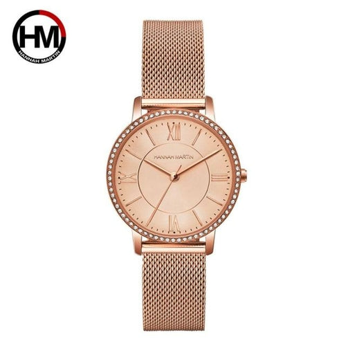 Montres pour femmes en diamant, quartz japonais