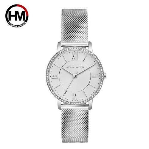 Montres pour femmes en diamant, quartz japonais